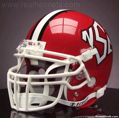 1999 NC State Football Helmet