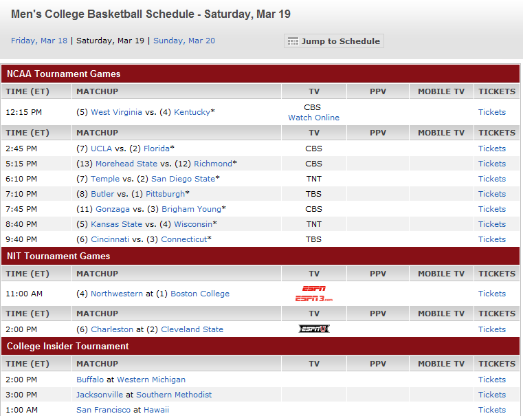 Ncaaw Basketball Tv Schedule